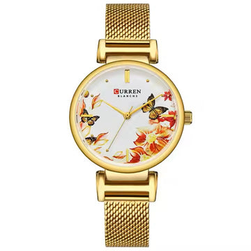 Curren Quartz Women Watch in Stainless Steel