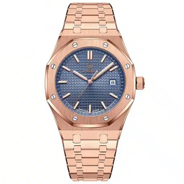 Poedagar Elegant Men Quartz Watch with Stainless Steel Band