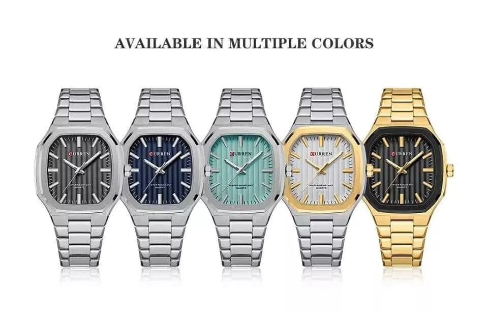 Curren Men’s Business Stainless Steel Quartz Chronograph Watch